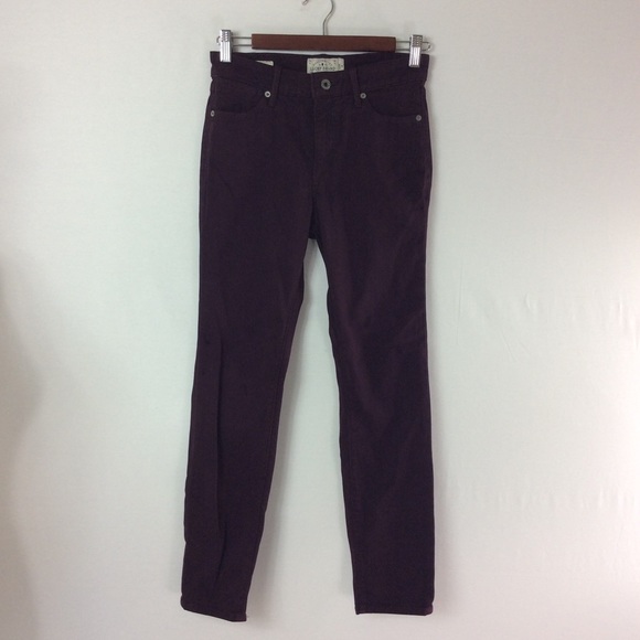 Lucky Brand Denim - F1 Lucky Brand Hayden Skinny Deep Plum Size 2/26